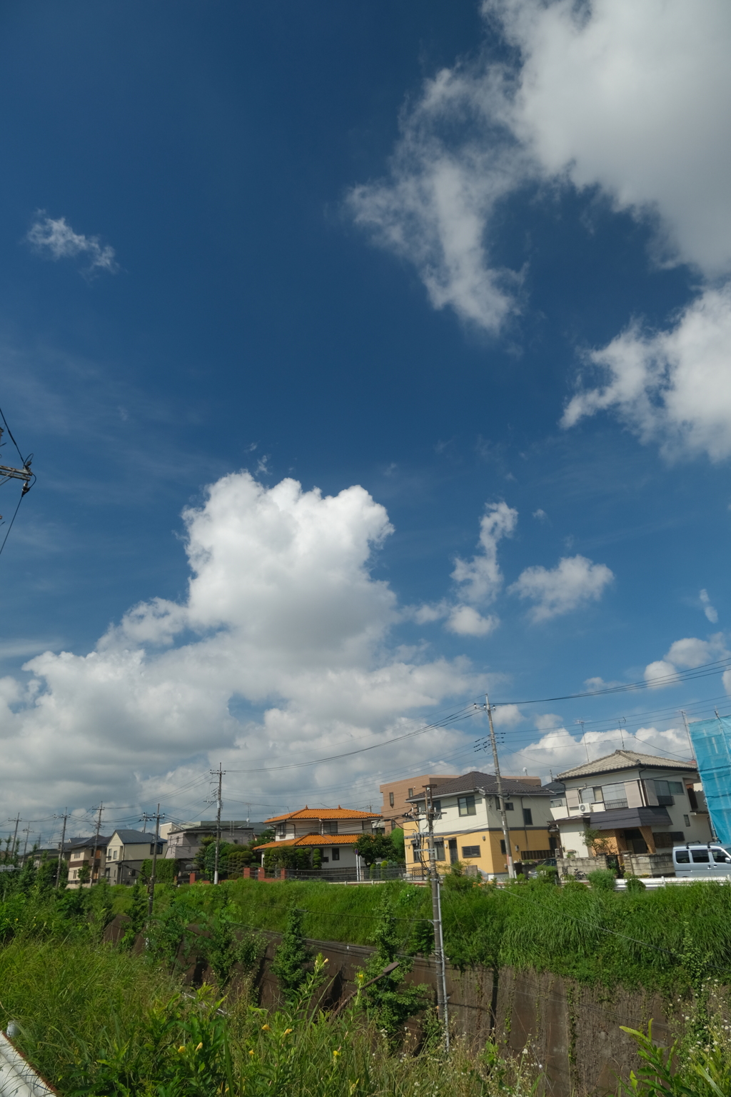 真夏の空