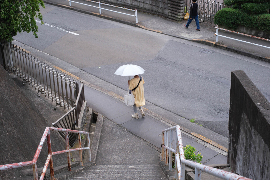 日傘の女