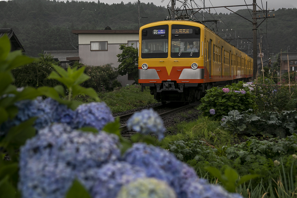 雨降りの三岐鉄道①