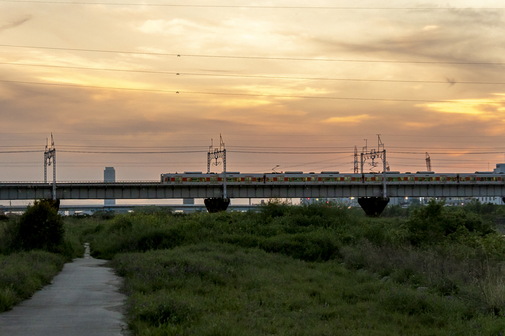 帰路の空