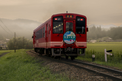 靄の明智鉄道