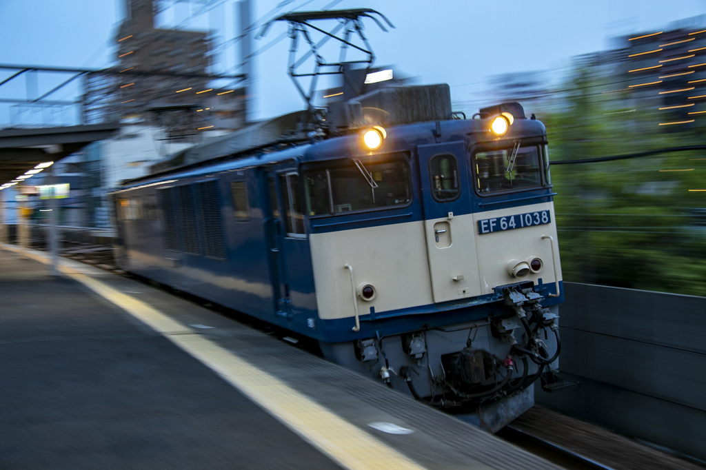 ズーム流しの練習