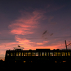 夕焼けトレイン 近江鉄道