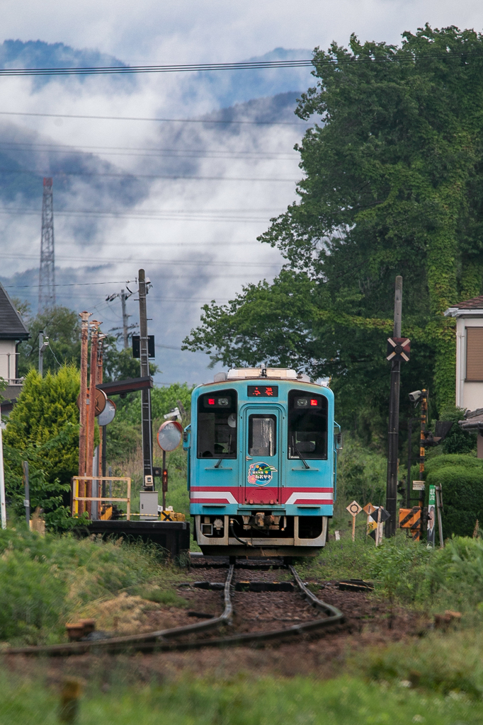 雨降ると行きたくなる樽見鉄道