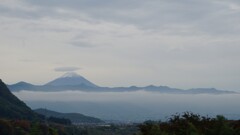 富士山 大沢バス停 山梨市 DSC06076