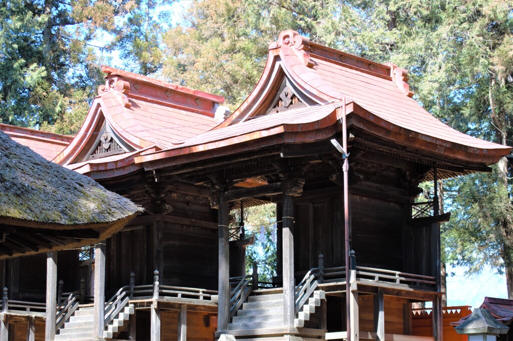 熊野神社  甲州市塩山　山梨県