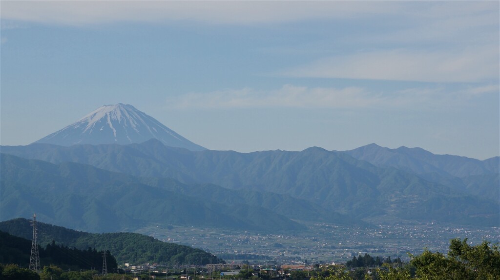 富士山 大沢バス停 山梨市 山梨県 DSC00604
