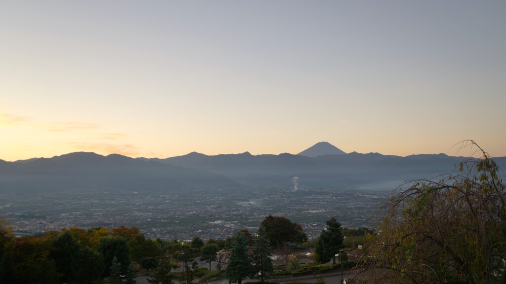  富士山 笛吹川フルーツ公園 山梨市 山梨県 DSC06052