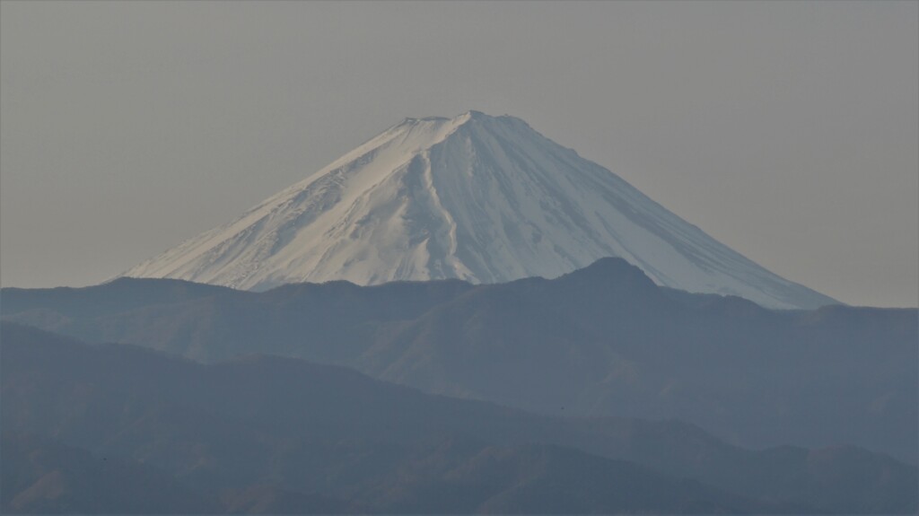 富士山 大沢バス停 山梨市牧丘町 山梨県 DSC01740