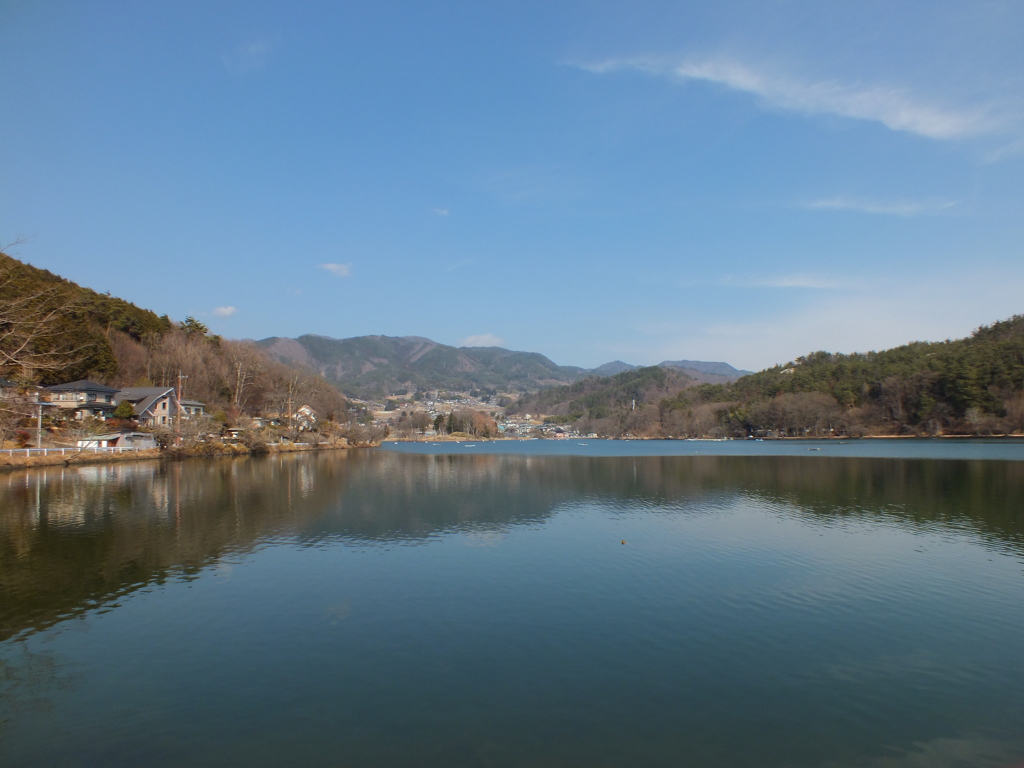 千代田湖 秩父多摩甲斐国立公園 下帯那町 甲府市 山梨県