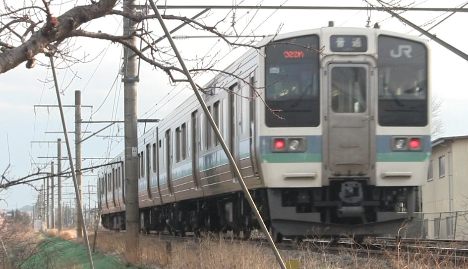 鉄道 JR 中央線 山梨市正徳寺 山梨県 10 160219