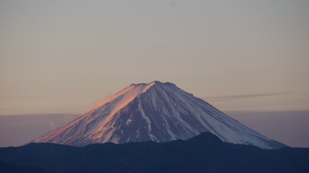 富士山 大沢バス停 山梨市 山梨県 DSC06791