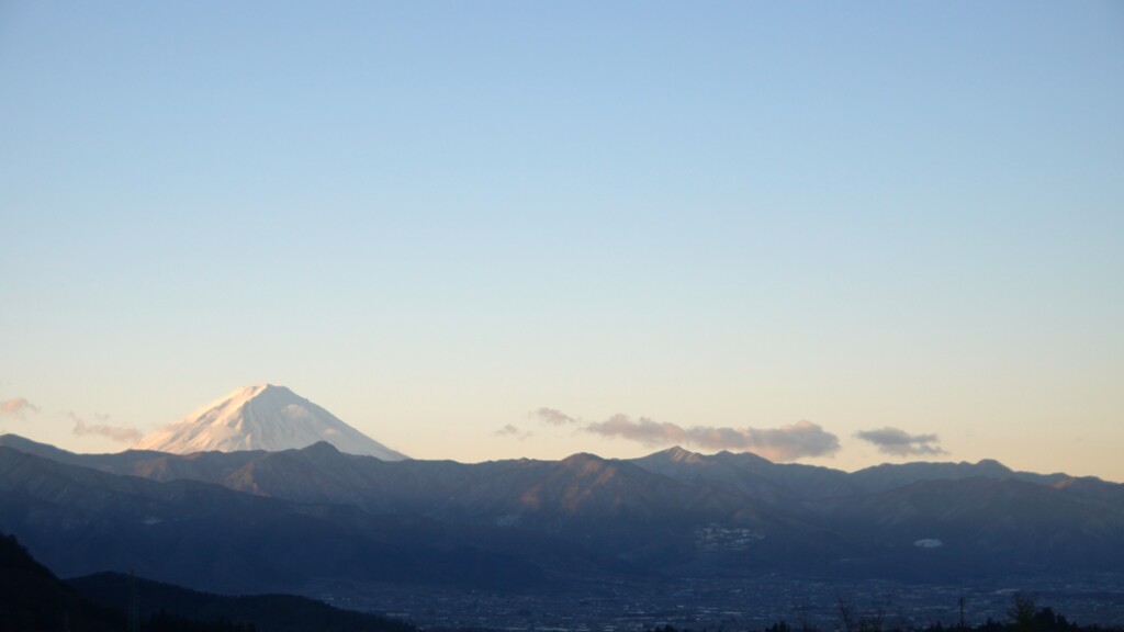 富士山 大沢バス停 山梨市 山梨県 DSC04425