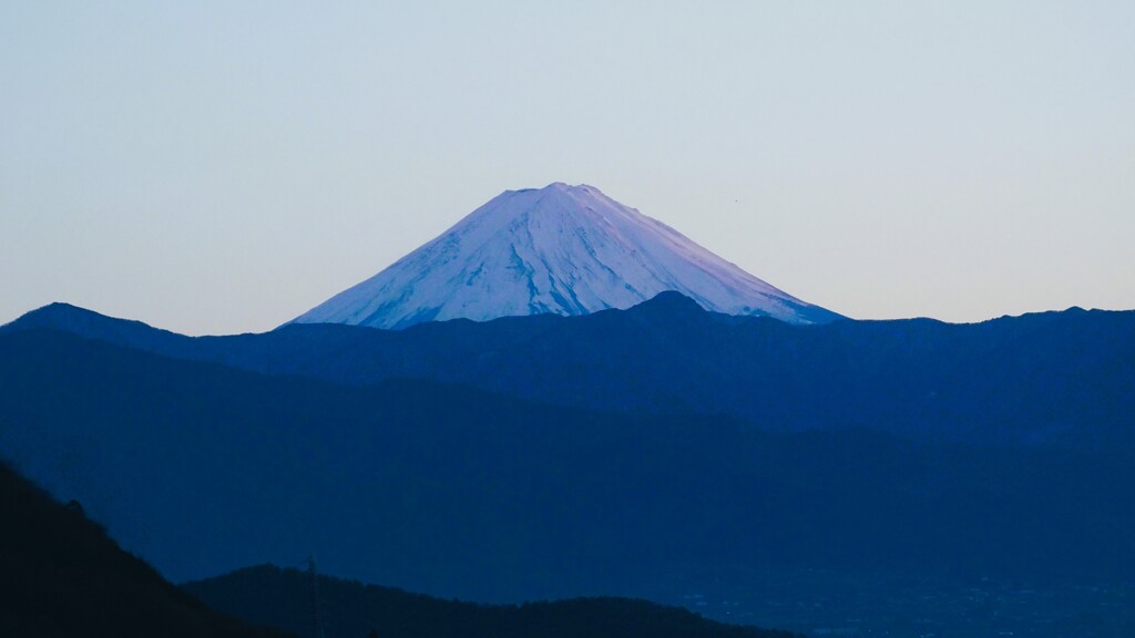 富士山 大沢バス停 山梨市 山梨県 DSCF0947