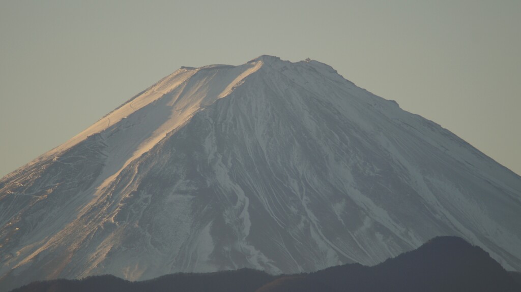 富士山 大沢バス停 山梨市 DSC07775