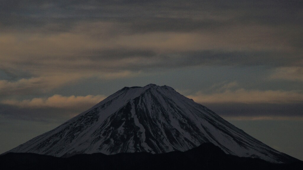 富士山 大沢バス停 山梨市 山梨県 DSC00839