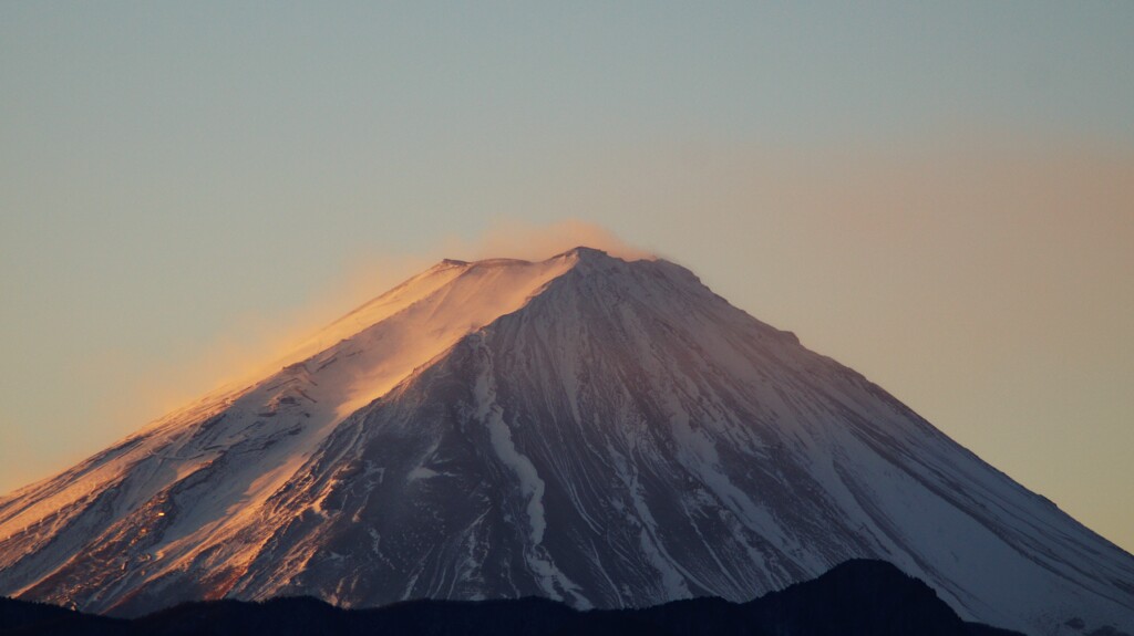富士山 大沢バス停 山梨市 山梨県 DSC08187