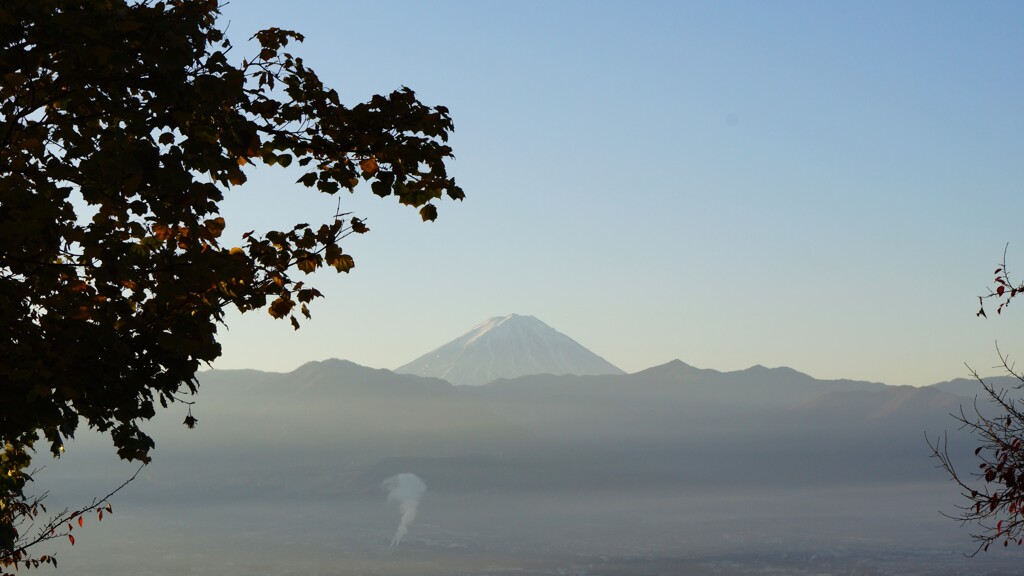 富士山 笛吹川フルーツ公園 山梨市 山梨県 DSC02794