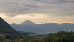 富士山 大沢バス停 山梨市 山梨県 DSC06016