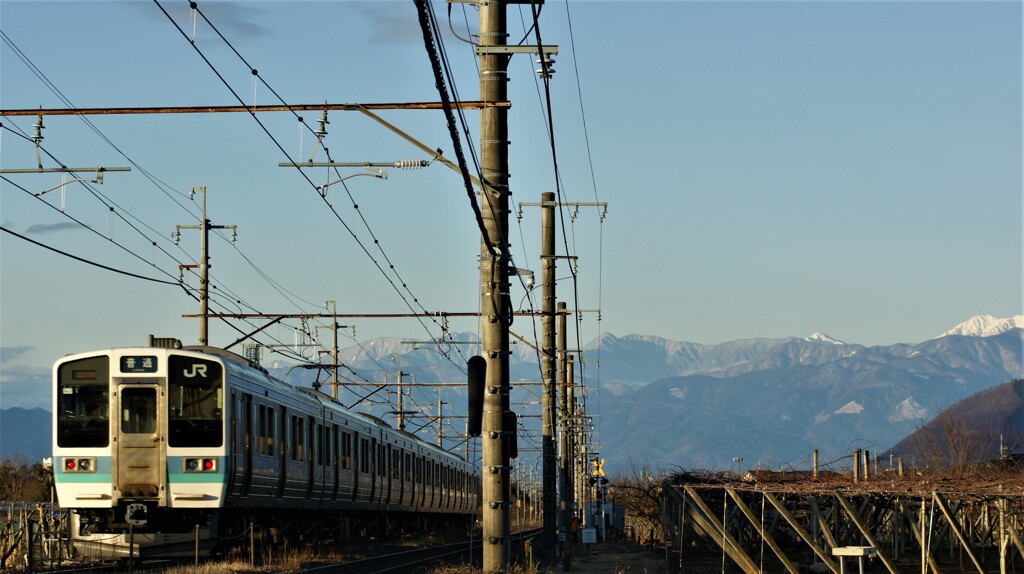 中央線 塩山下塩後 甲州市 山梨県 DSC00397