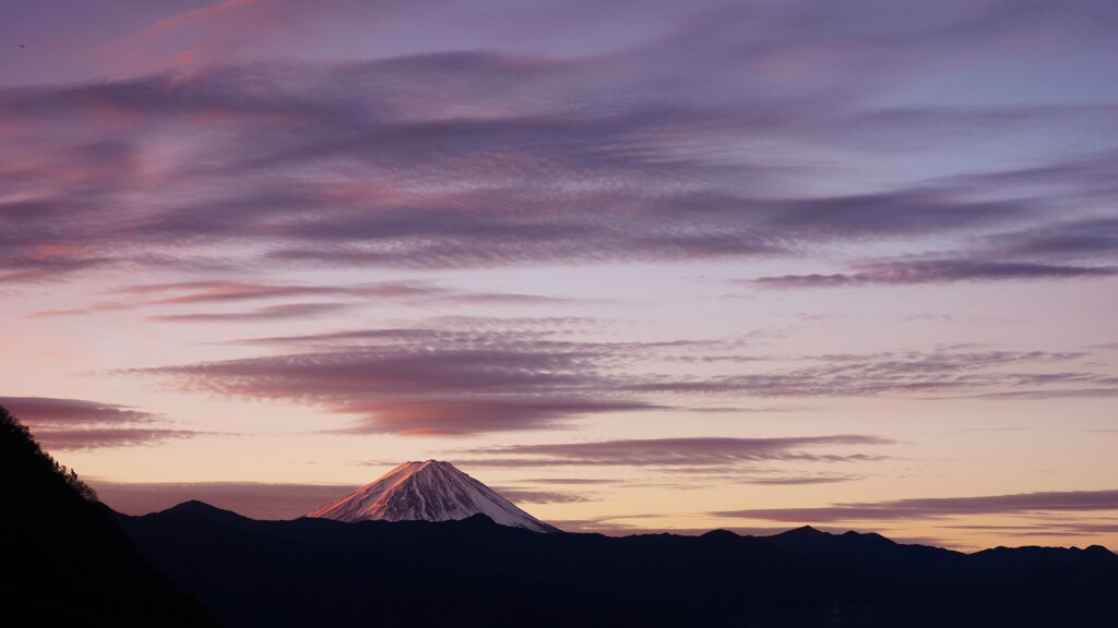 富士山 大沢バス停 山梨市 山梨県 DSC08076