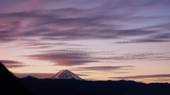 富士山 大沢バス停 山梨市 山梨県 DSC08076