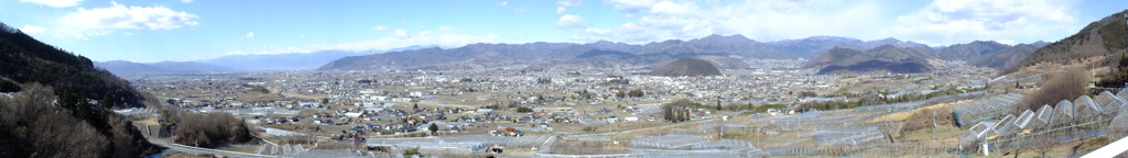 塩の山　牛奥　甲州市　フルーツライン　山梨県