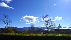 富士山 笛吹川フルーツ公園 山梨市 山梨県 DSC02870