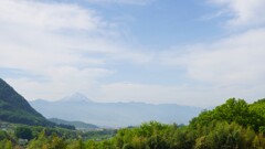 富士山 大沢バス停 山梨市 山梨県 DSC08169