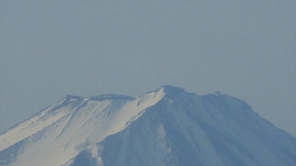 富士山 大沢バス停 山梨市牧丘町 山梨県 DSCF3654