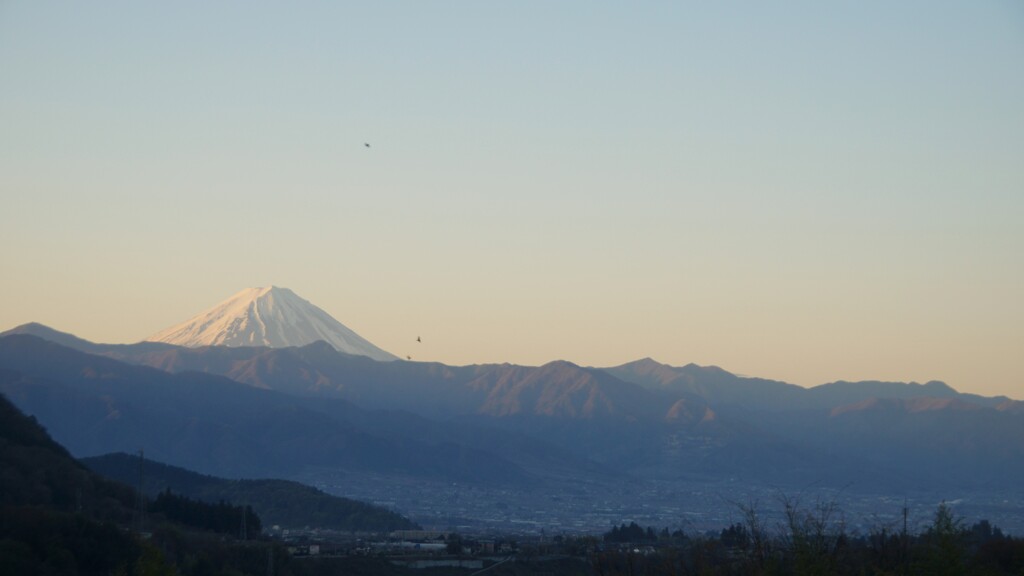 富士山 大沢バス停 山梨市 山梨県 DSC05499