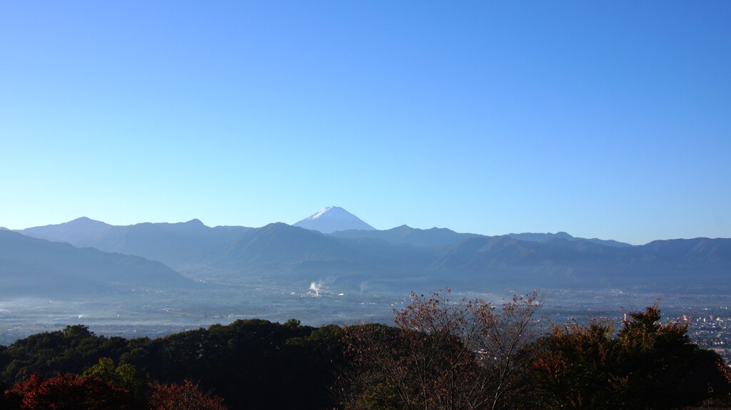 富士山 笛吹川フルーツ公園 山梨市 山梨県 DSC03978