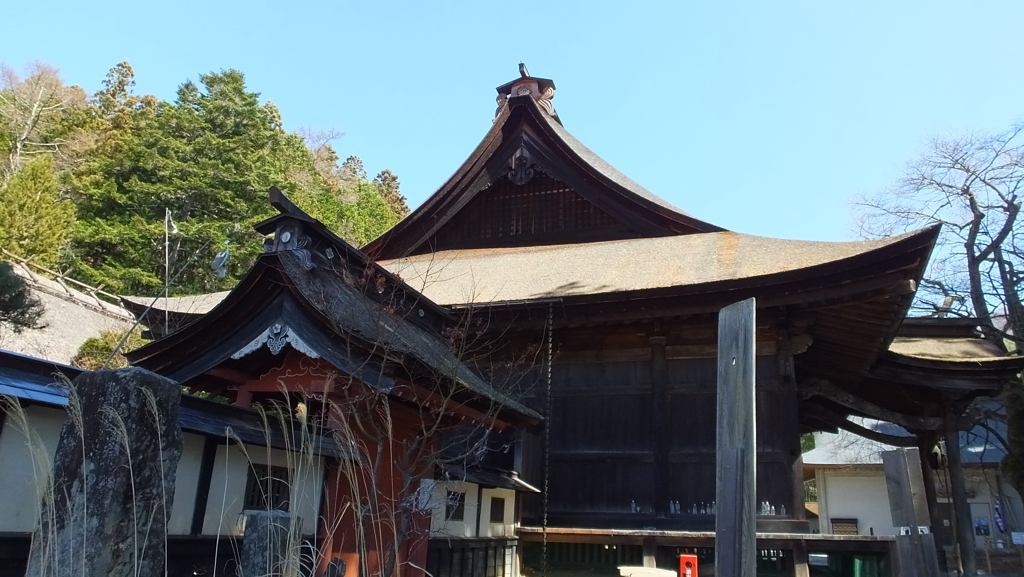 裂石山雲峰寺 甲州市塩山上萩原 山梨県