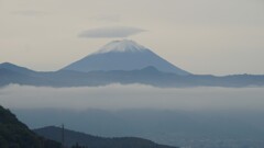 富士山 大沢バス停 山梨市 DSC06068