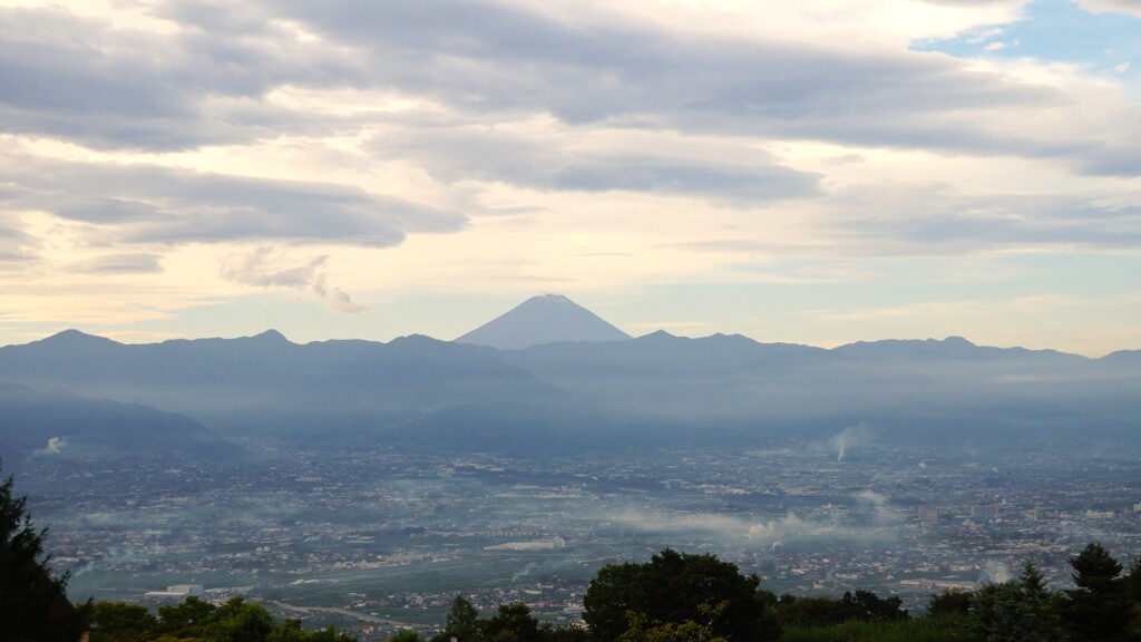 富士山 笛吹川フルーツ公園 山梨市 山梨県 DSC05982