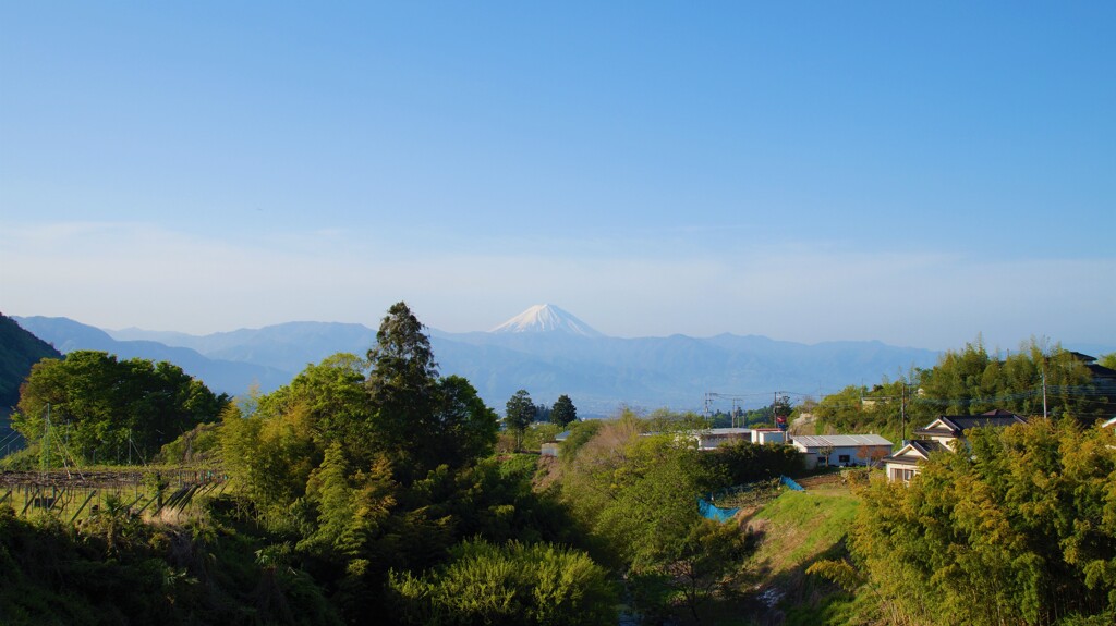 富士山 牧丘町室伏 山梨市 山梨県 DSC03104