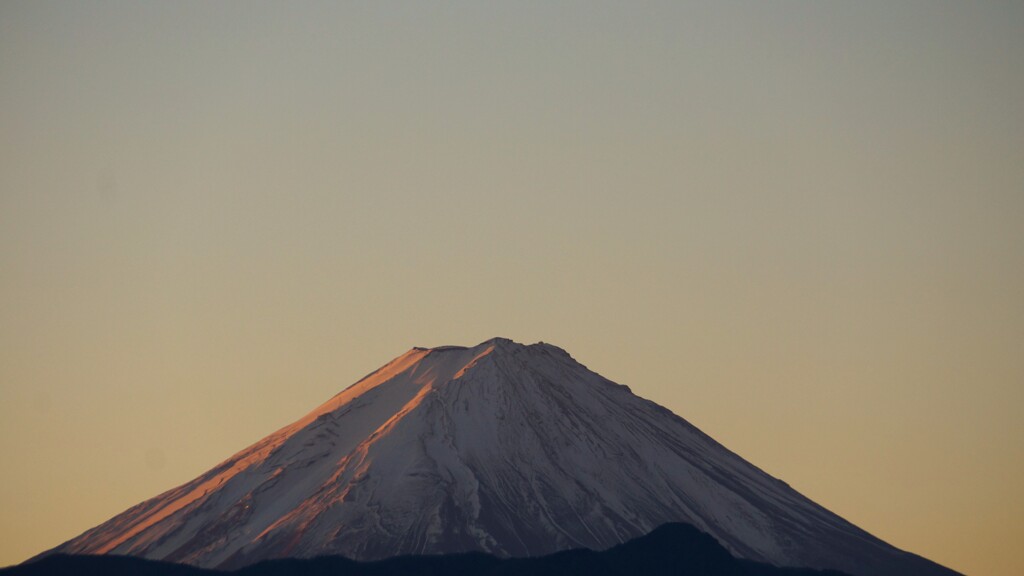 富士山 大沢バス停 山梨市 DSC06265