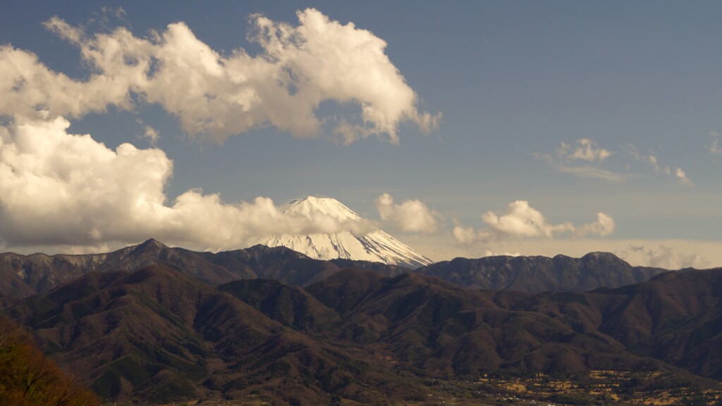 富士山 三ツ石 横根町 甲府市 山梨県 DSC05330