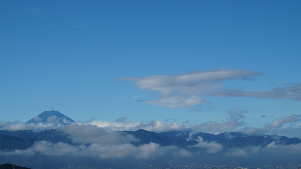 富士山 大沢バス停 山梨市 山梨県 DSC03685
