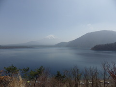 富士山  本栖湖　山梨県　