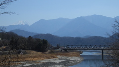 国道52号 富士川 山梨県