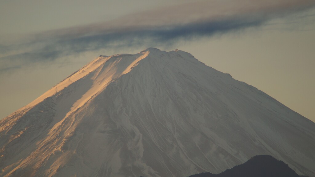 富士山 大沢バス停 山梨市 DSC07747