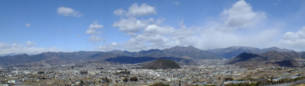 塩の山　牛奥　甲州市　フルーツライン　山梨県