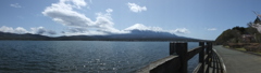 長池親水公園 山中湖 富士山 富士五湖 山梨県