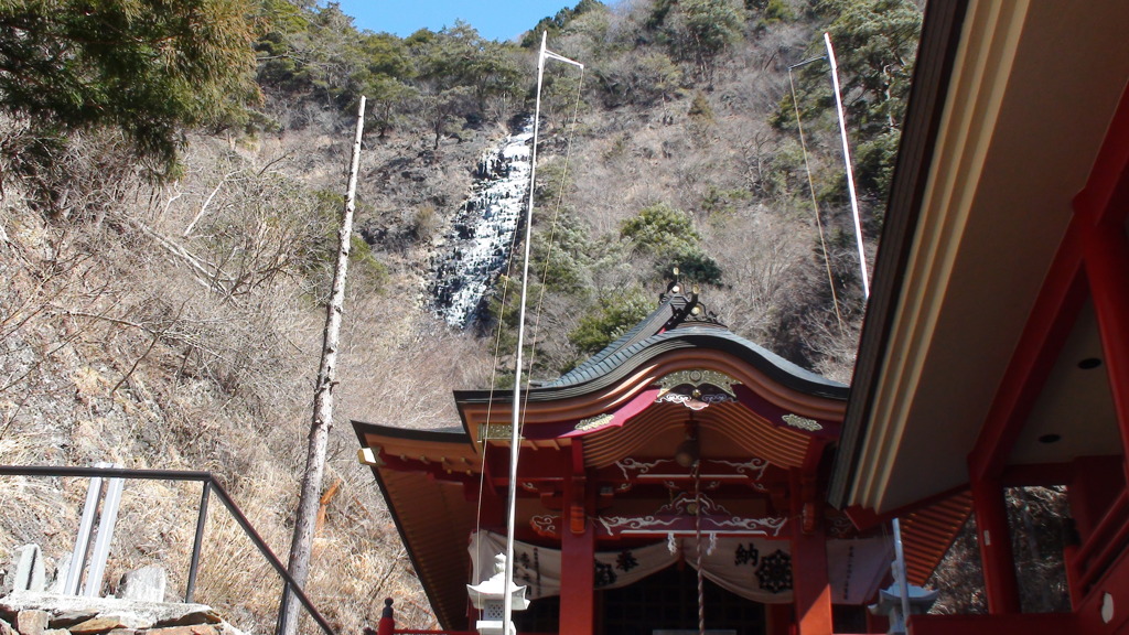 大滝不動尊奥宮　甲州市　勝沼町　山梨県