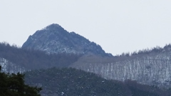 乾徳山 秩父多摩甲斐国立公園 二の橋 山梨市三富 山梨県