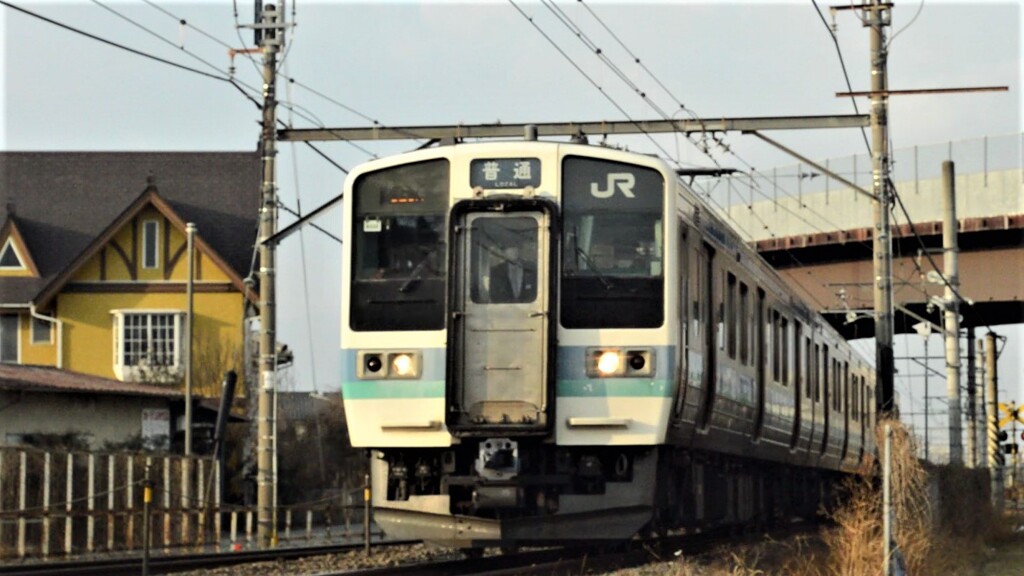 鉄道 JR 中央線 山梨市正徳寺 山梨県 DSC_0003 6s2