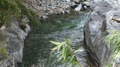 秩父多摩甲斐国立公園 二の橋 山梨市三富 山梨県