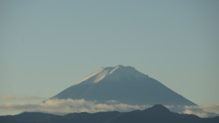 富士山 大沢バス停 山梨市 DSC06116