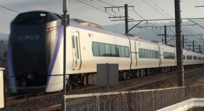 鉄道 中央線 笛吹市春日居町鎮目 山梨県  2